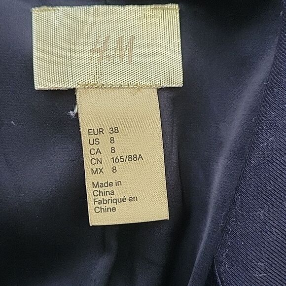 H&M Gold Label Women's Blazer Jacket Size US 8 - Picture 5 of 9